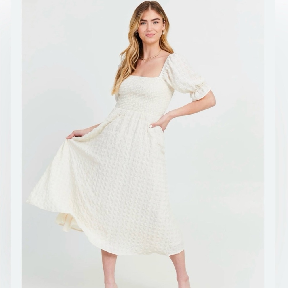 Altar’d State Magnolia Midi Dress